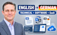 translate english to german technical documents software saas contents