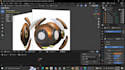 create a custom 3d robot character, model, rig and animate