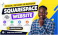 revamp squarespace website edit squarespace website redesign squarespace website