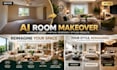 do ai interior design, room makeover and virtual interior redesign