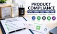 provide cpsc cpsia gcc warning label weee inci compliance