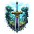 create logo designer anime, fantasy