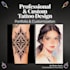 design professional tattoo and custom tattoo