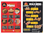 do excellent and visually appealing menu design