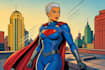 create unique comic style superhero pop art
