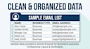 do accurate email scraping and build targeted email lists