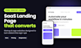 design a saas landing page UI UX in figma for your startup or app