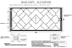 design modern main gate, grill, railing and welding drawing
