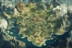 draw fantasy map illustration
