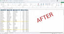 clean, format, merge, split excel data