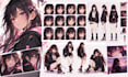 create manga expressions, anime face, expression sheet and character sheet