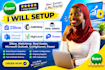 setup zillow, mailchimp, real geeks, microsoft outlook, go high level, power