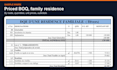 prepare a construction bill of quantities and cost estimate