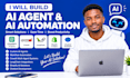 build ai agent ai automation crewai langchain shopify ai agent chatbot developer