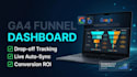 build a google looker studio funnel and conversion dashboard