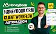 turn honeybook into a client booking and management system