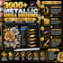 send 3000 procreate metallic mega brushes bundle