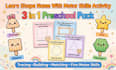 design cute preschool worksheets , kindergarten activity