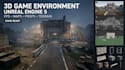 design 3d ue5 fps and shooter environments buildings terrain landscapes roads