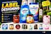 create print ready packaging design with dieline