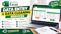 profesionaly do data entry and data deduplication