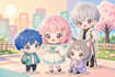 do cute custom chibi avatar and chibi character illustration