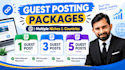 publish niche relevant guest posts with backlinks