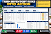 build an excel inventory management and replenishment system