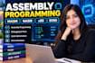 program assembly language in masm nasm x86 and 8086