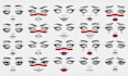 create custom roblox ugc faces anime dynamic heads and aesthetic expressions