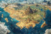 do fantasy map illustration