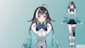 draw and rig live2d vtuber model, 2d vtuber model, anime vtuber, live 2d vtuber