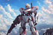 make gundam character illustration
