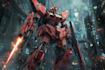 make gundam character illustration