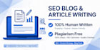 write SEO blog and article writing