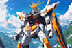make gundam character illustration