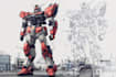 make gundam character illustration