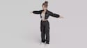 make sims 4 avatar and character model with sims4 outfit, cc mod, sim character
