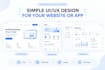 design modern website UI UX in figma