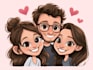 create unique and funny caricature art