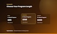 create a personalized workout and training program for your goal