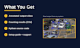 a vehicle detection, tracking and counting system with yolo