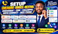 setup liveagent ringex nextiva engagebay CRM callhippo goto connect nice cxone