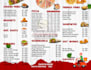 design a creative and modern fast food menu