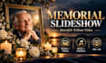 create a memorial slideshow and tribute video