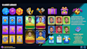 design a professional mobile game UI screen or menu