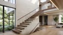 create 2d, 3d staircase, u shape, l shape, spiral stair design with rendering