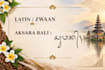 write and transliterate latin text into balinese script