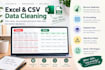clean data and analyse
