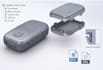 create snap fit plastic electronics casing with clips and step stl files